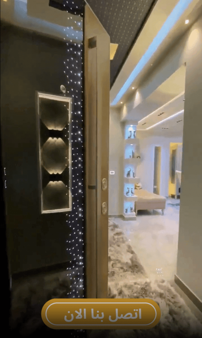 واجهة فيلا في العليا بعد الترميم والتحديث