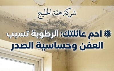 علاج رطوبة الجدران وتقشر الدهان بالرياض 2026 | كشف التسربات المخفية