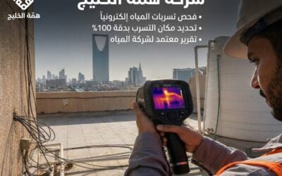 كشف تسربات الحمامات بالرياض | عزل مائي وحل الرطوبة (بدون تكسير)