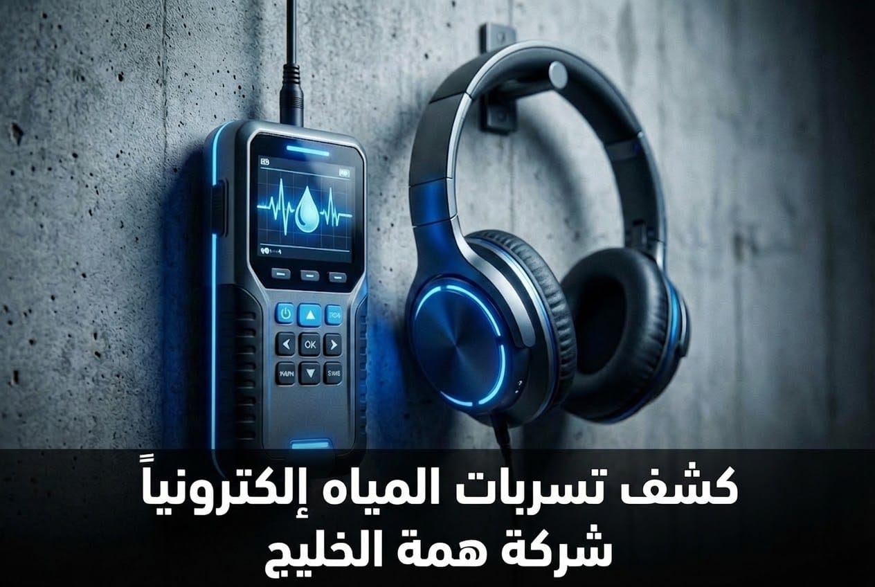 كشف تسربات المياه بالرياض