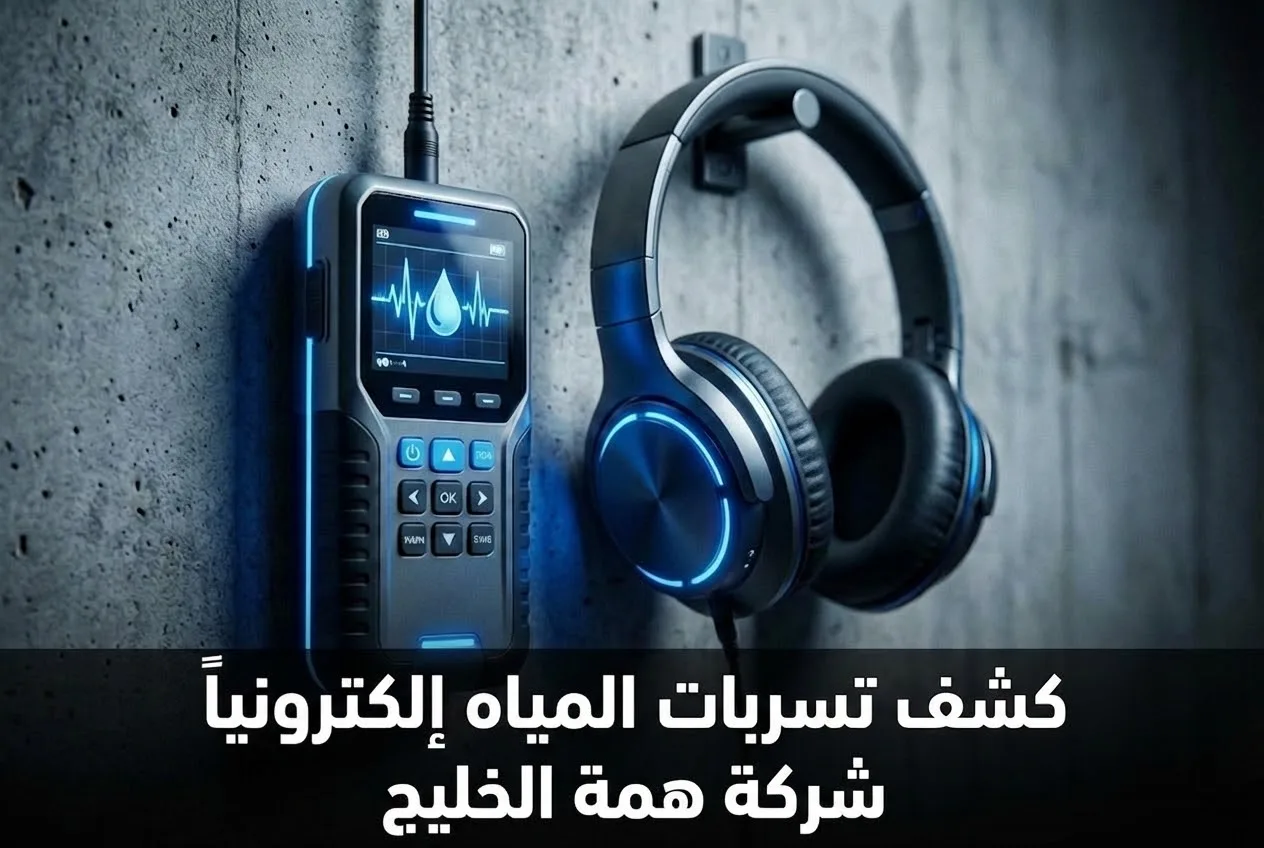 كشف تسربات المياه بالرياض