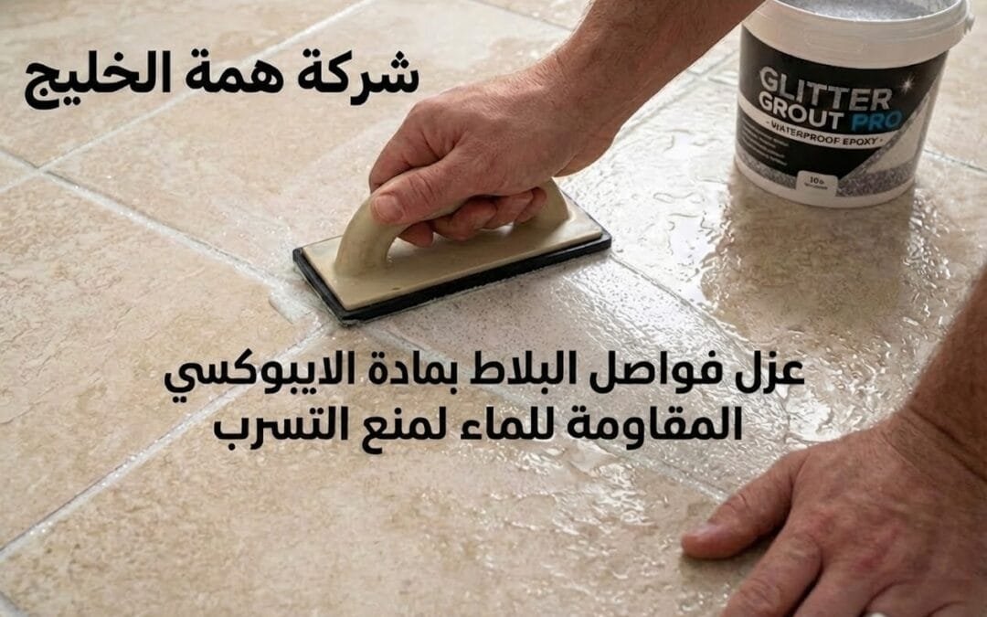 شركة معالجة فواصل البلاط بالرياض 2026 | عزل الترويبة (إيبوكسي)