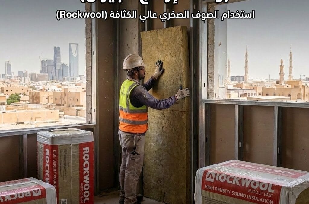 شركة عزل صوت الجدران والأبواب بالرياض | وداعاً للإزعاج (خصم 20%)