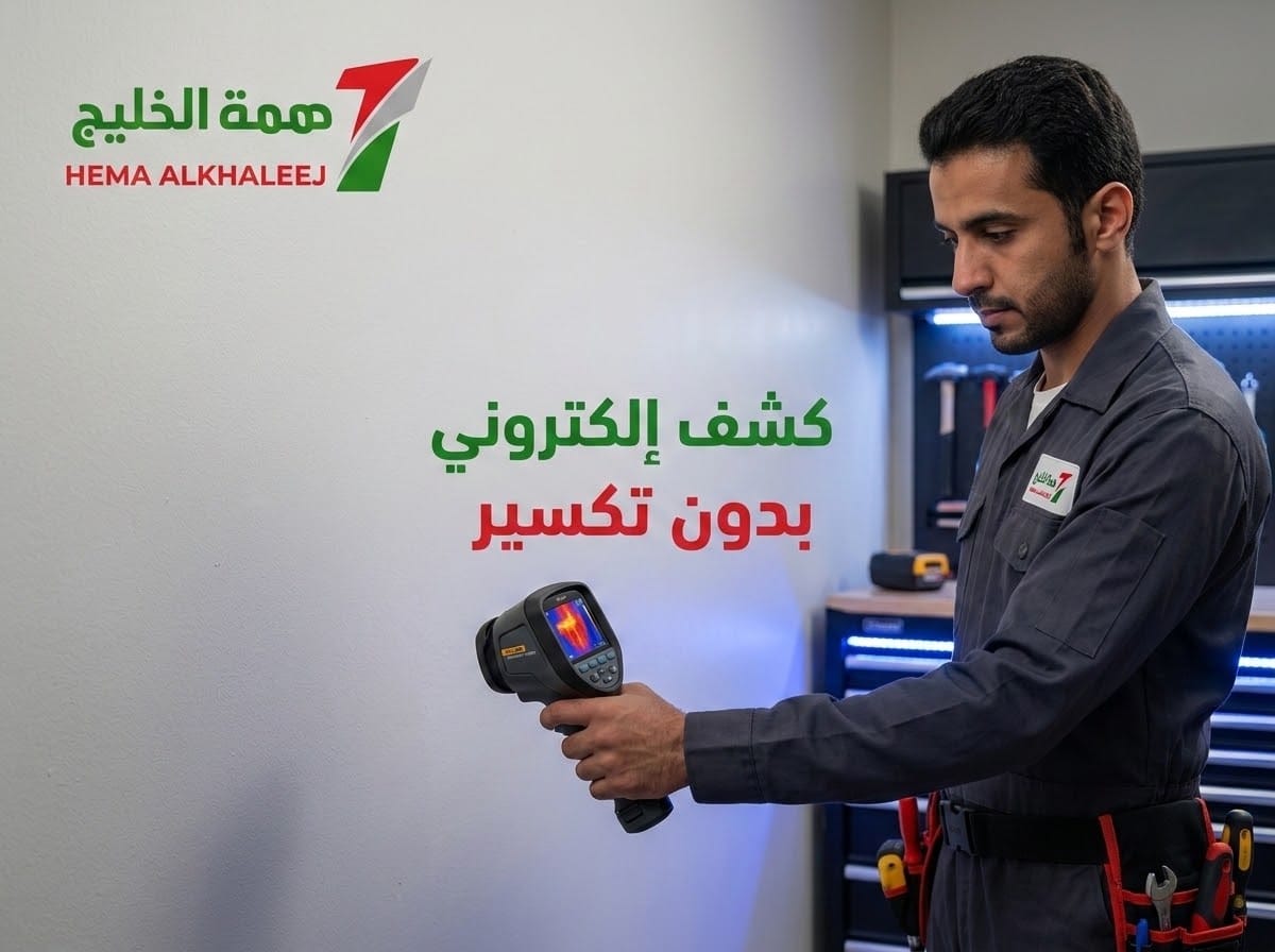 كشف تسربات المياه بالرياض فحص وكشف تسربات المياه بدون تكسير في الرياض