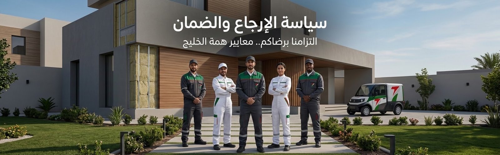 سياسة الإرجاع والضمان لشركة همة الخليج