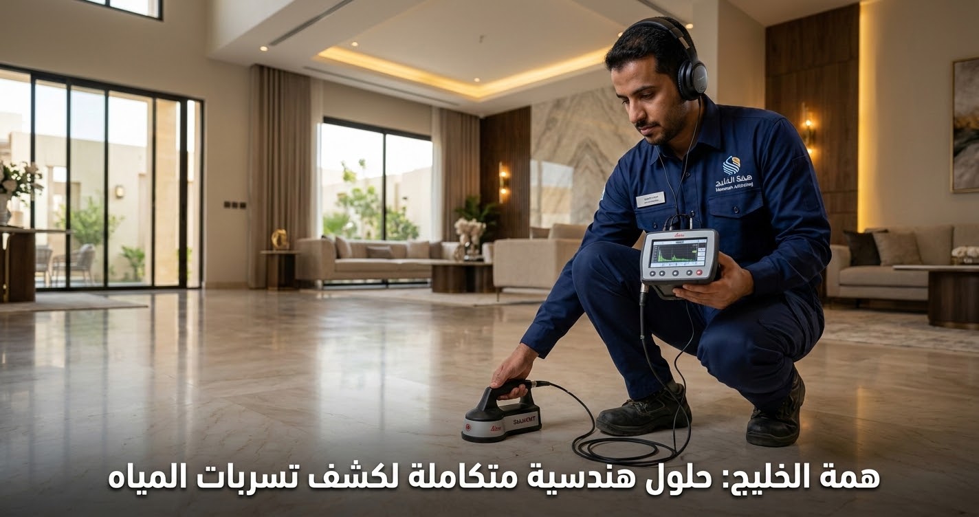 شركة كشف تسربات المياه بالرياض - همة الخليج